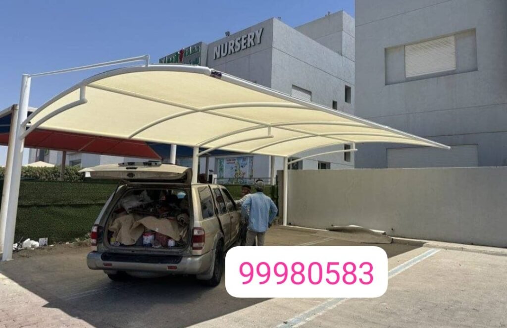 مظلات سيارات فيبر جلاس