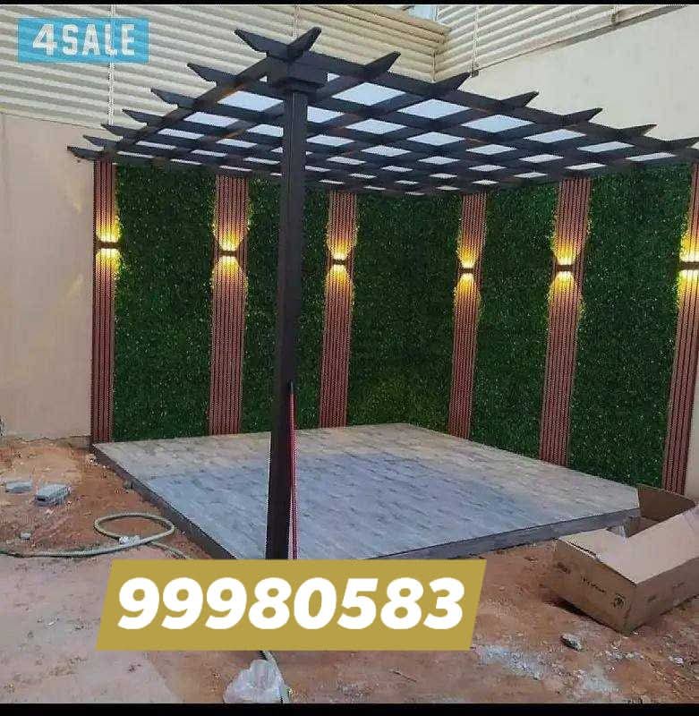 سعر متر مظلات السيارات في الكويت