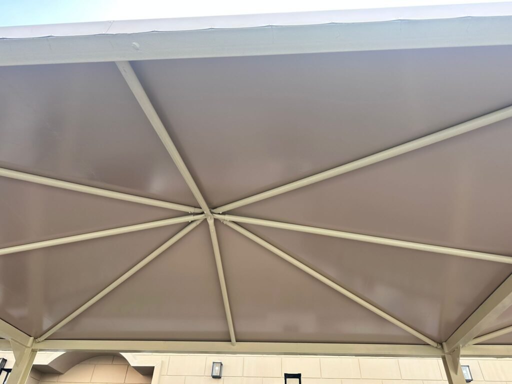 مظلات pvc
