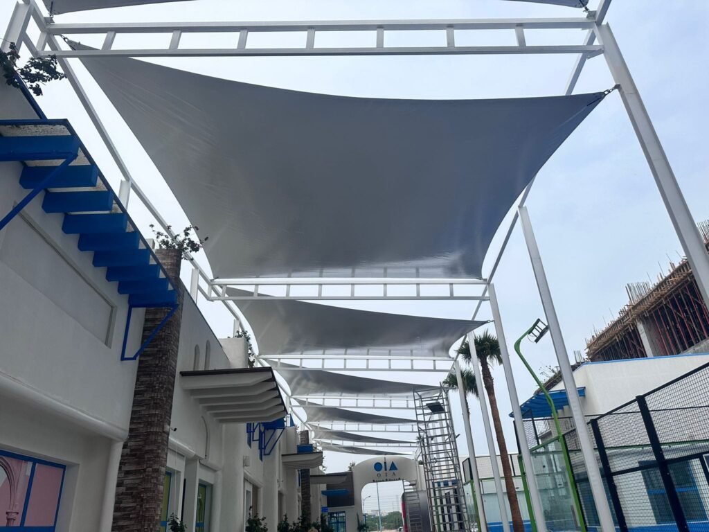 مظلات pvc