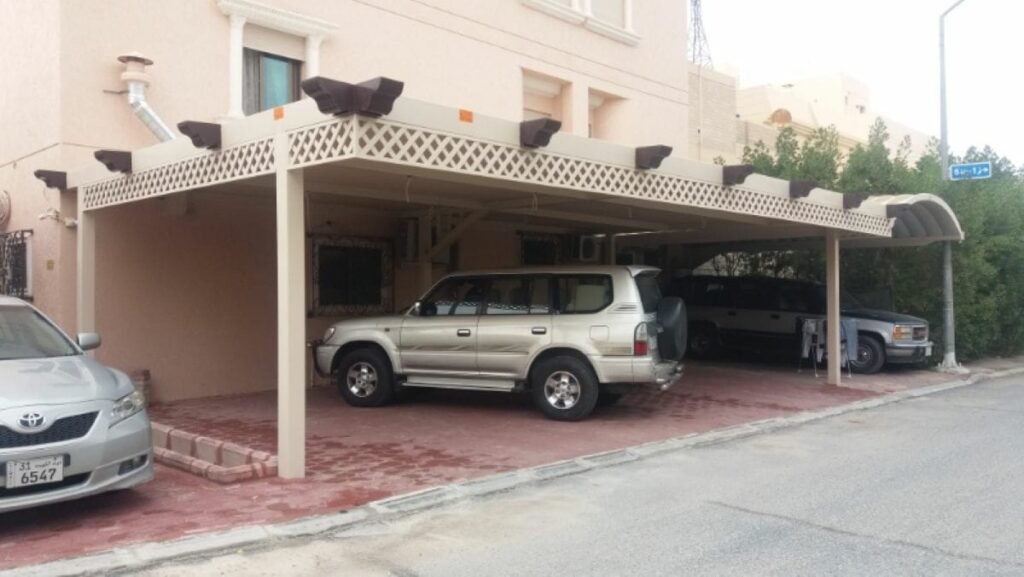 مظلات مداخل فلل